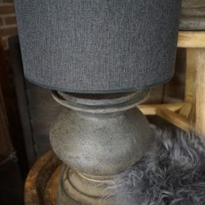 Lampenkap antraciet Doorsnede 35 cm