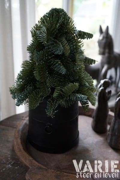 Nobilis kunst kerstboompje – 30 cm - Afbeelding 6