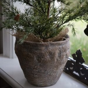 Robuuste stoere pot Bart – XL Ø24 cm | H 21 cm