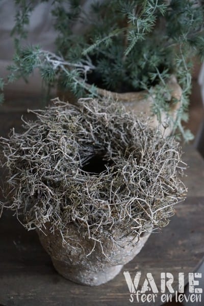 Desert Bush Krans – Naturel 30 cm