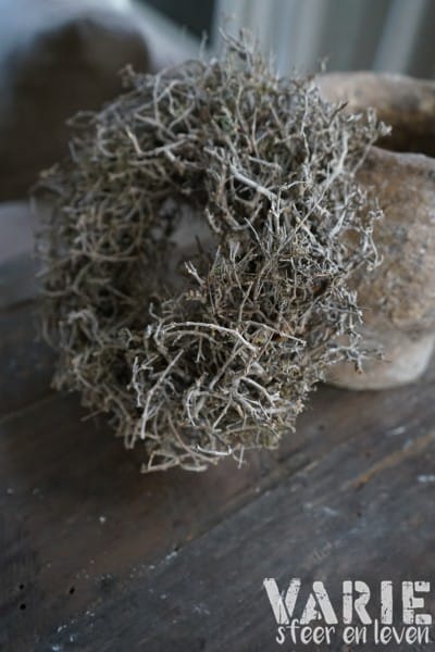 Desert Bush Krans – Naturel 30 cm - Afbeelding 2