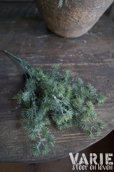Vergrijsde groene lariks takjes – bundeltje 30 cm