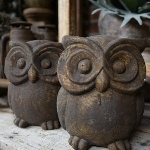 Zware stenen uil – €9,95