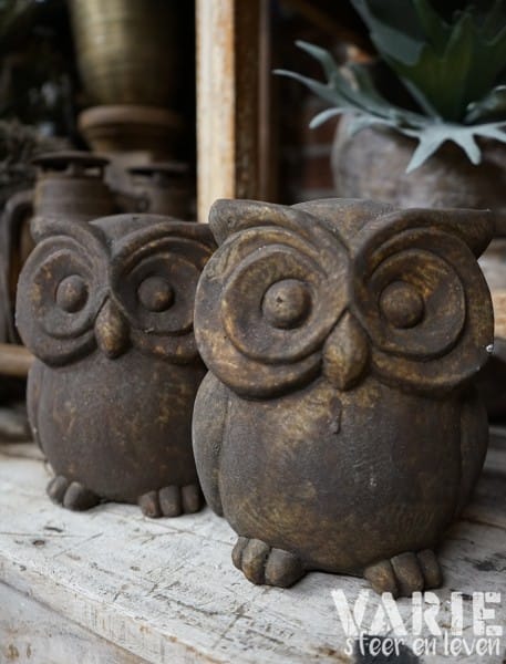 Zware stenen uil – €9,95