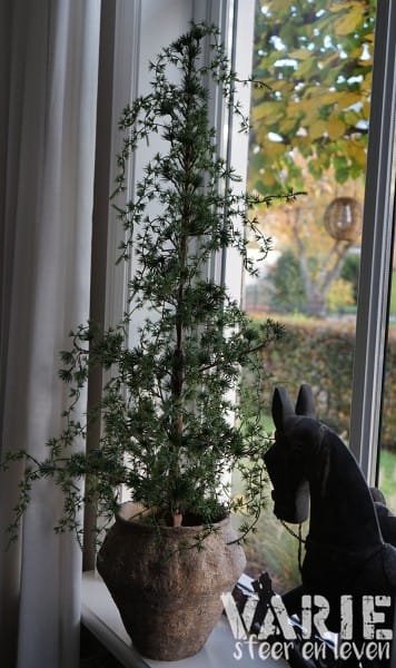 Kunst ceder groen – 110 cm - Afbeelding 2