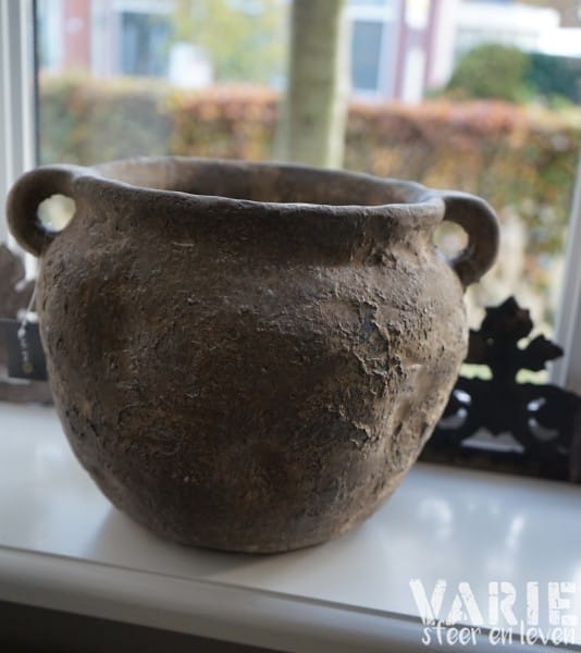 Prachtige robuuste pot “Emmy” – Verkrijgbaar in 2 maten (H 17 cm & 22.5 cm) - Afbeelding 6