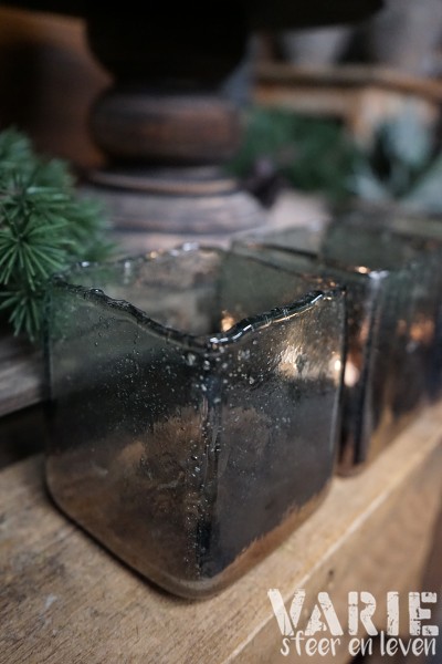 Vierkant bubbelglas – Smoke - Afbeelding 4