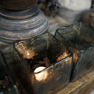 Vierkant bubbelglas – Smoke