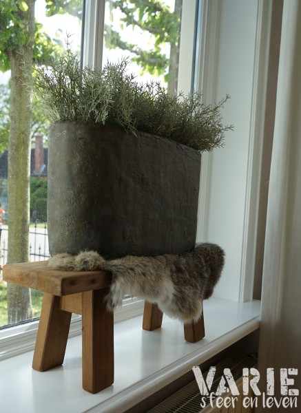 πͺ΄ Betonlook pot ovaal 25 cm - Afbeelding 4
