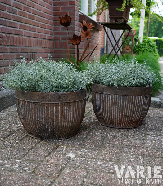 Zinken Ribbelpot – Ø 39 cm - Afbeelding 2