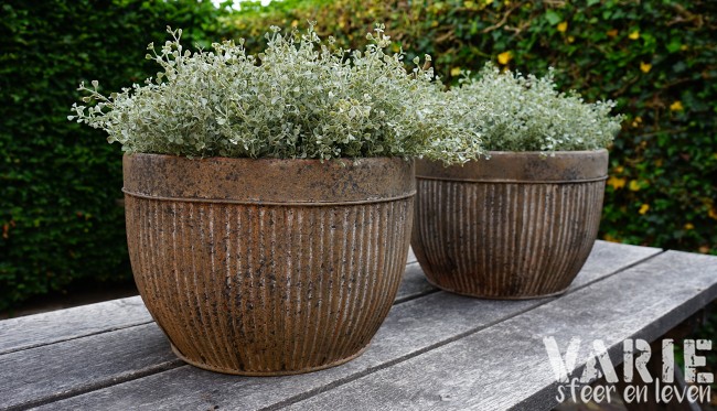 Zinken Ribbelpot – Ø 39 cm - Afbeelding 5