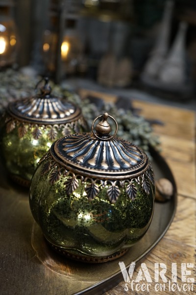 Decoratief LED-lampje groen/goud 💚✨ - Afbeelding 4