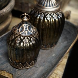 Decoratief LED-lampje bruin/goud – 2 maten 🤎✨