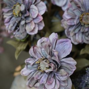 Kunst Zinnia Old Purple – 60 cm 💜