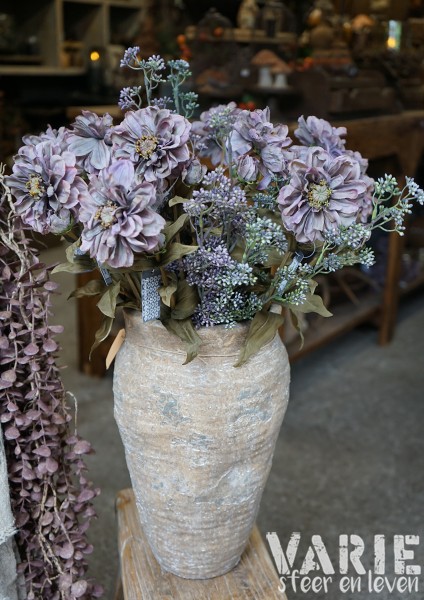 Kunst Zinnia Old Purple β 60 cm π - Afbeelding 3