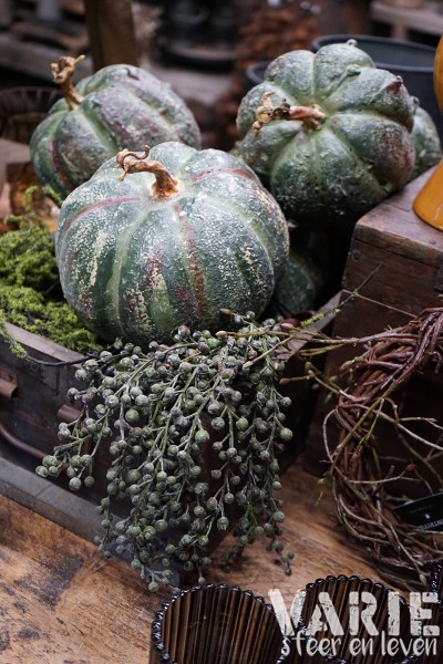 Kunst pompoen / kalebas groen 🤎🎃 - Afbeelding 6