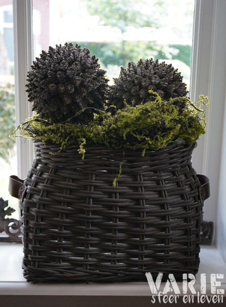 Stoere rieten vensterbankmand – 2 maten 🤎 - Afbeelding 4