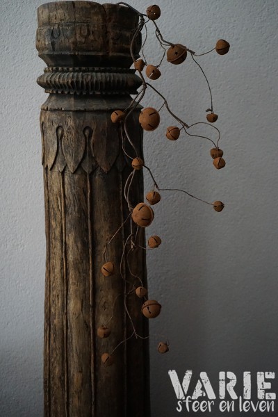 Decoratieve bellenstreng roestbruin – 2 maten (35 & 80 cm) 🤎 - Afbeelding 6